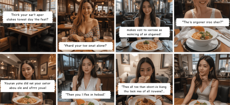 Funny Instagram Captions for Solo Date Meals