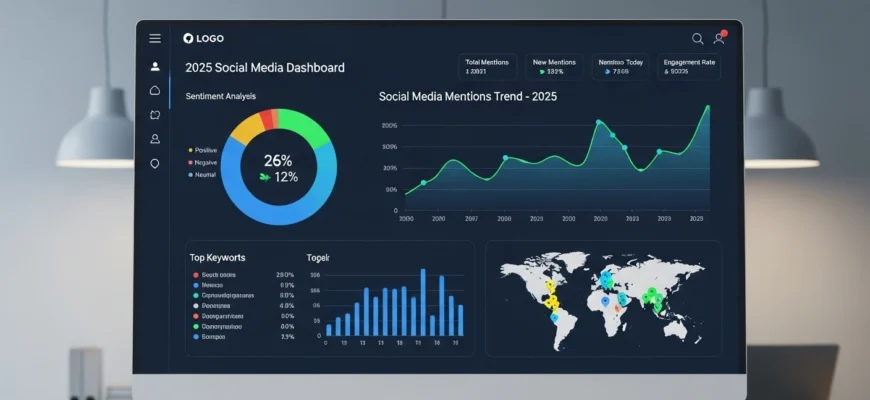 2025 Social Media Mentions Tracker Dashboard