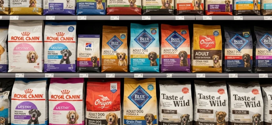 Top-rated dry dog food for adult dogs 2025