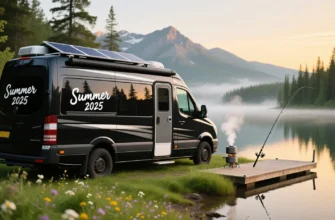 Modern camper van rental for road trips in Eastern Canada