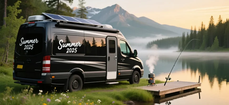 Modern camper van rental for road trips in Eastern Canada