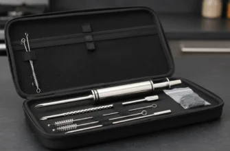 Ofargo Stainless Steel Meat Injector Kit with needles and case for BBQ and cooking